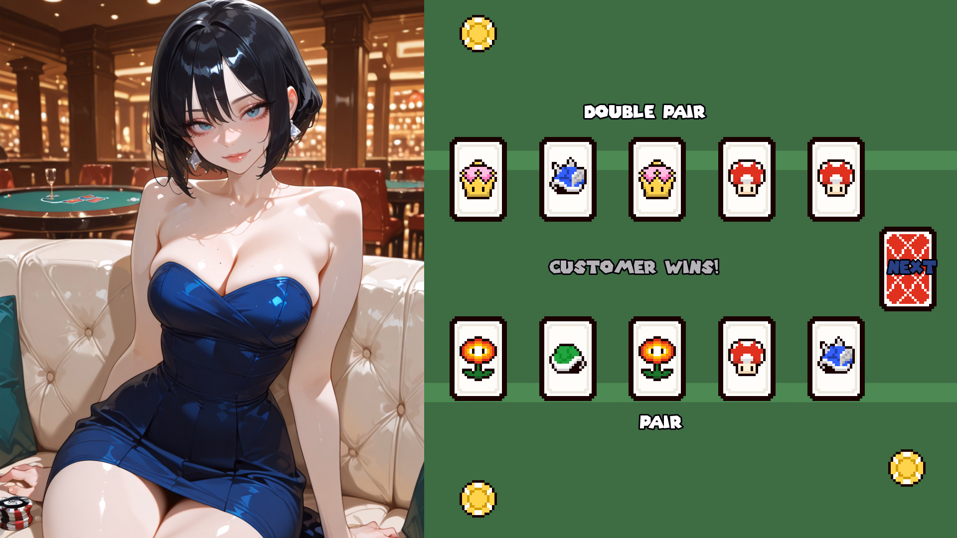 红心公主扑克：赌场大亨的艳遇（Princess Hearts Poker）v0.3 精翻汉化 游戏截图 4