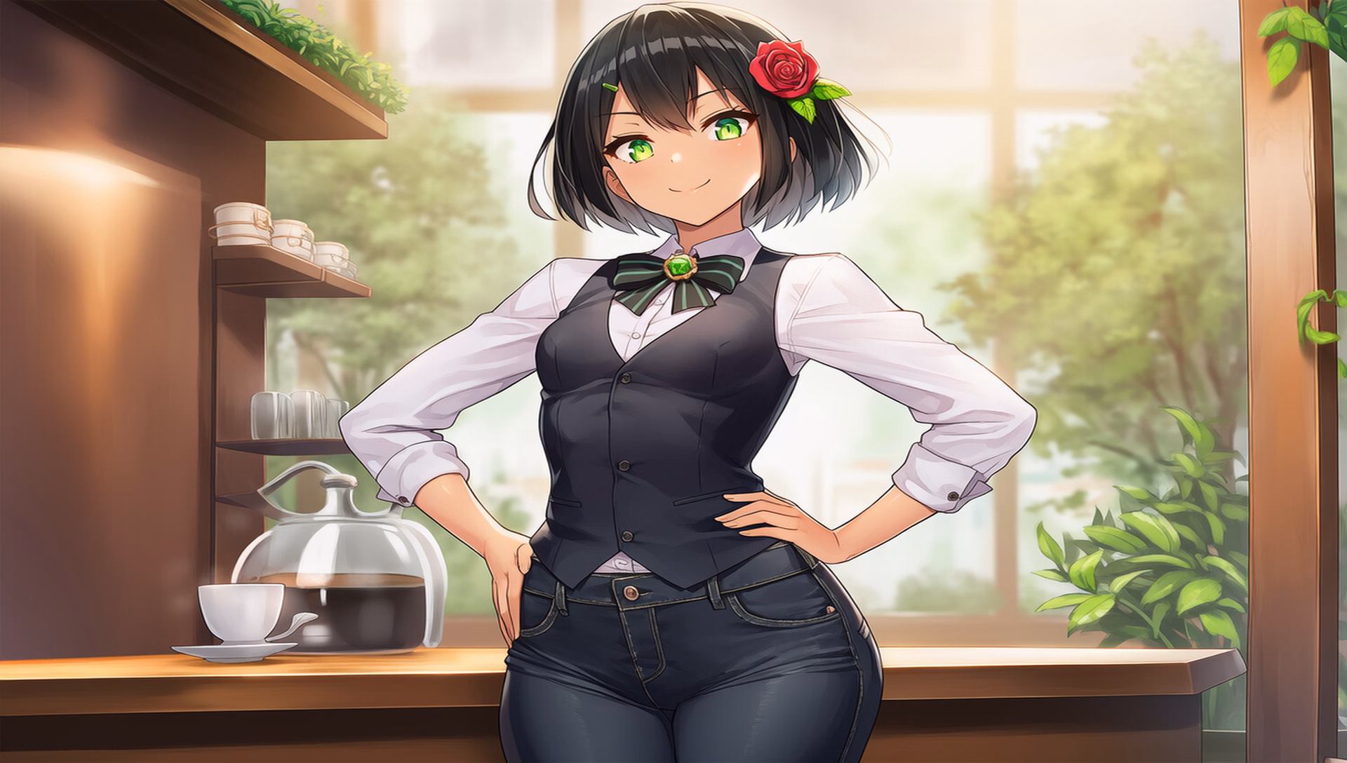 饥渴魅魔：吞噬欲望（Vorny SuccubAI）v0.9.02 精翻汉化 游戏截图 1