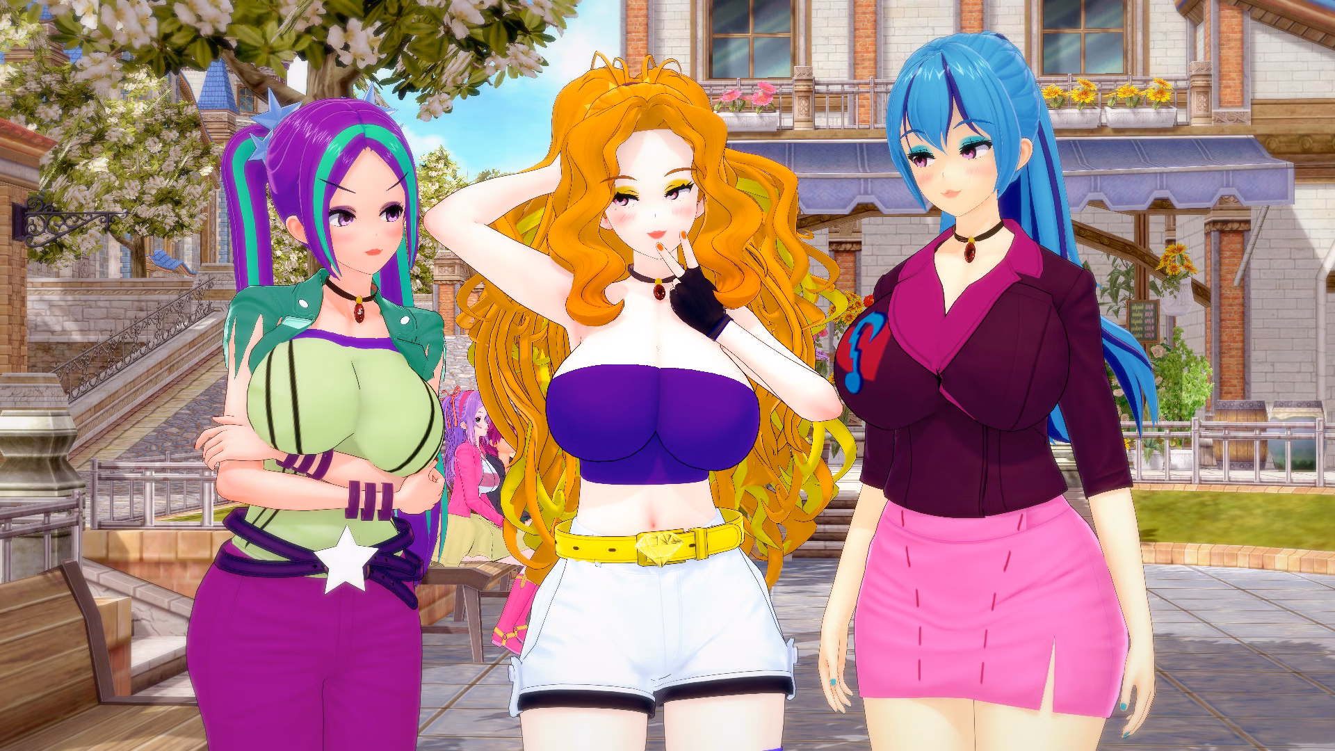 夏天是扶她：双性人的发情期（Summer Is a Futa）v1.1 精翻汉化 游戏截图 8