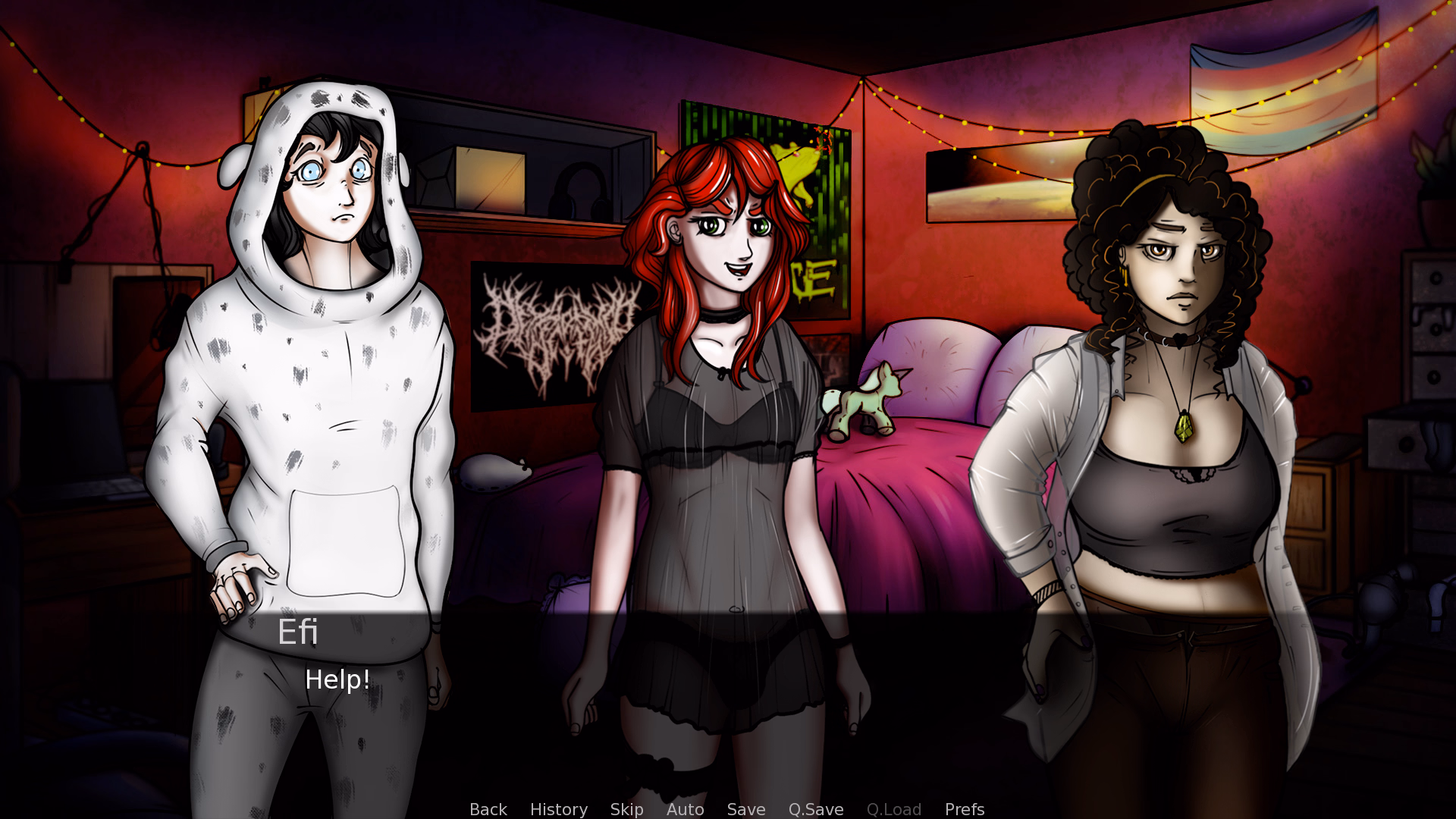 召唤恶魔：跨性别女孩的狂野复仇（Abyssal Vendetta）v1.0 精翻汉化 游戏截图 4