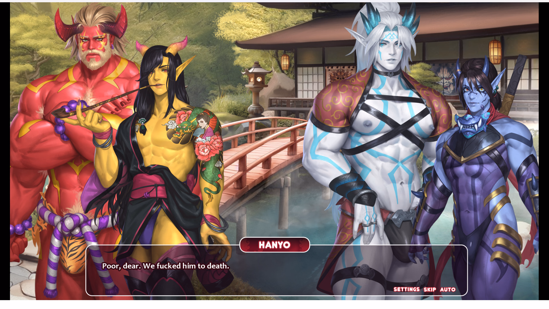 鬼族温泉：混浴的诱惑（Oni Onsen）v1.2.1 精翻汉化 游戏截图 2