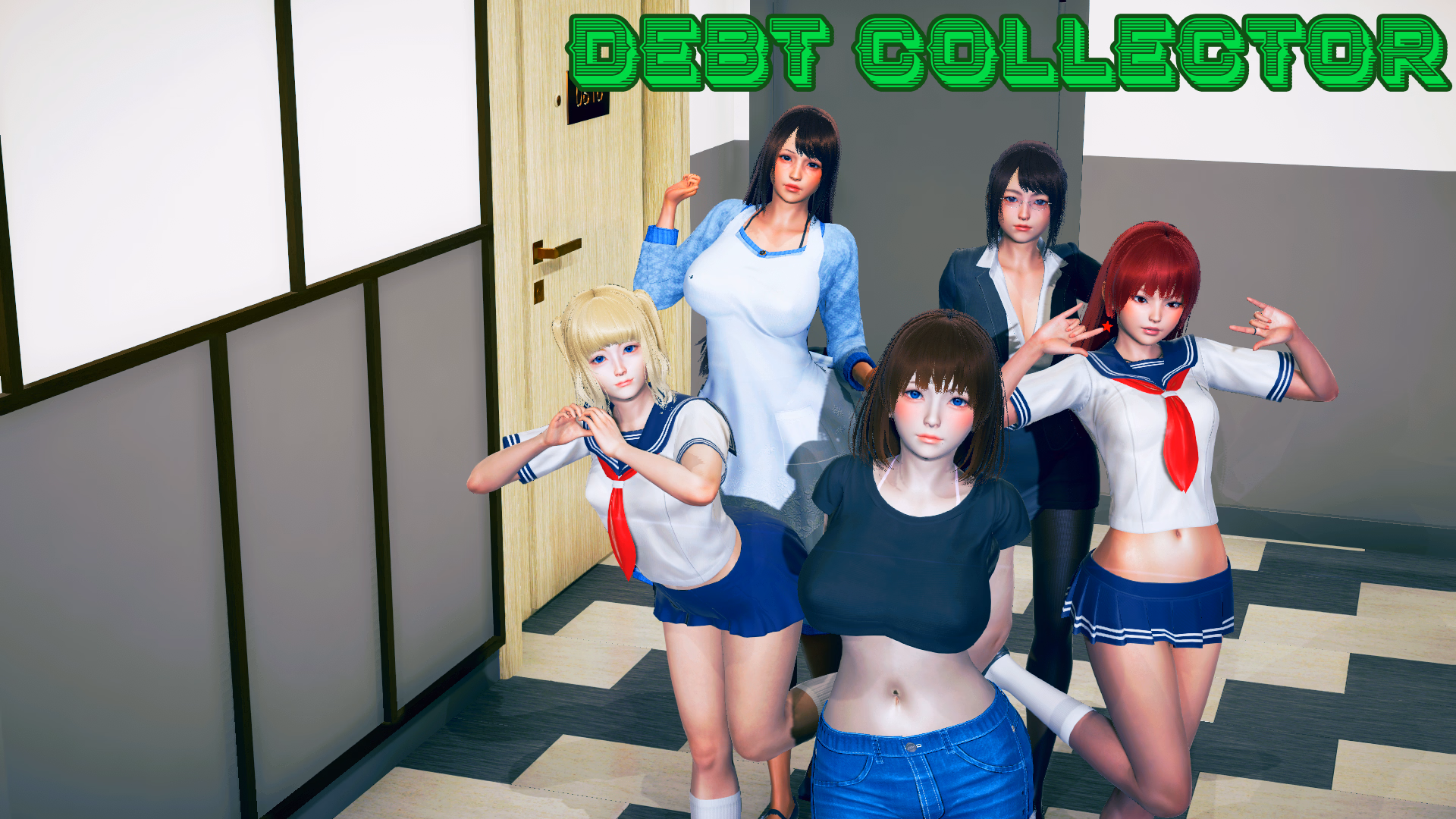 讨债人：肉偿催收的欲望契约（Debt Collector）v0.1 精翻汉化 游戏截图 1