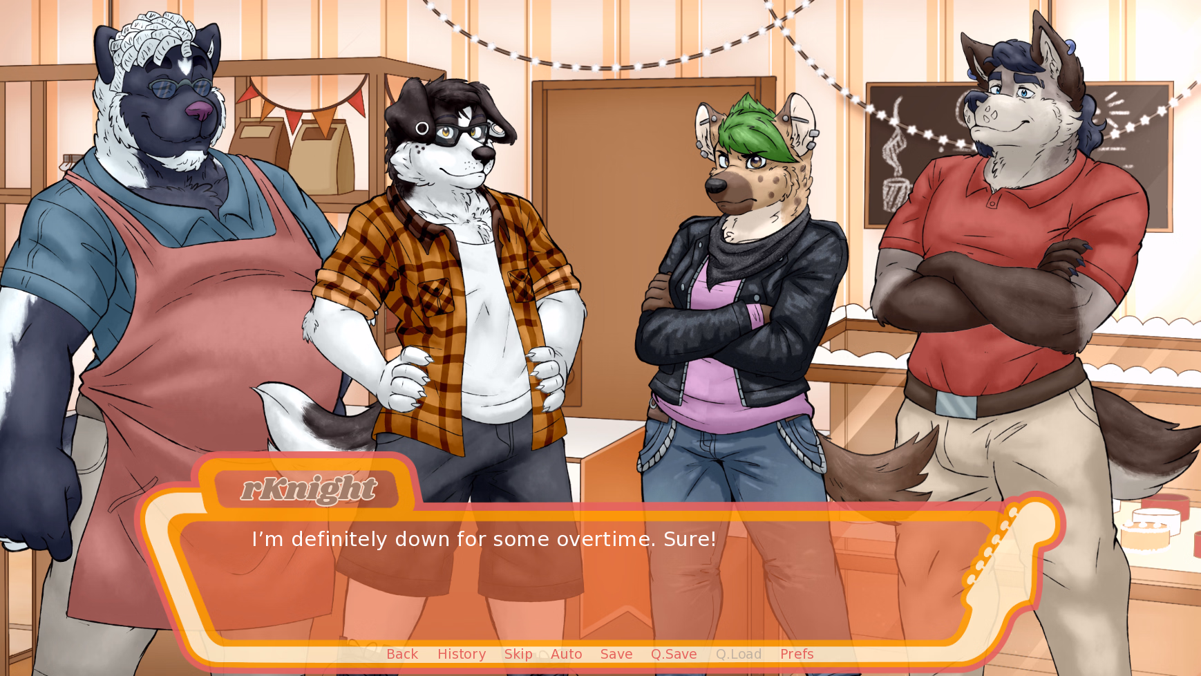 和弦进行：兽人男同的音乐罗曼史（Chord Progressions, Furry Visual Novel）v0.3.4 精翻汉化 游戏截图 6