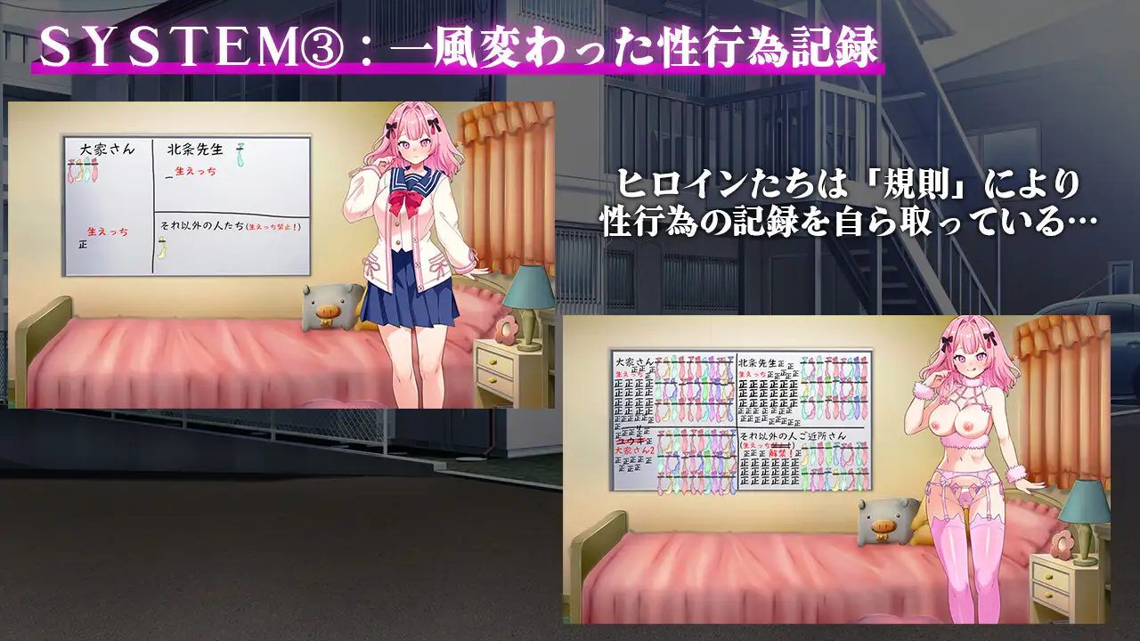 RPG/AI汉化丨 催淫公寓～ 催淫アパート～催淫居住規則による住民支配～ ver.1.04 【20250618】 游戏截图 2