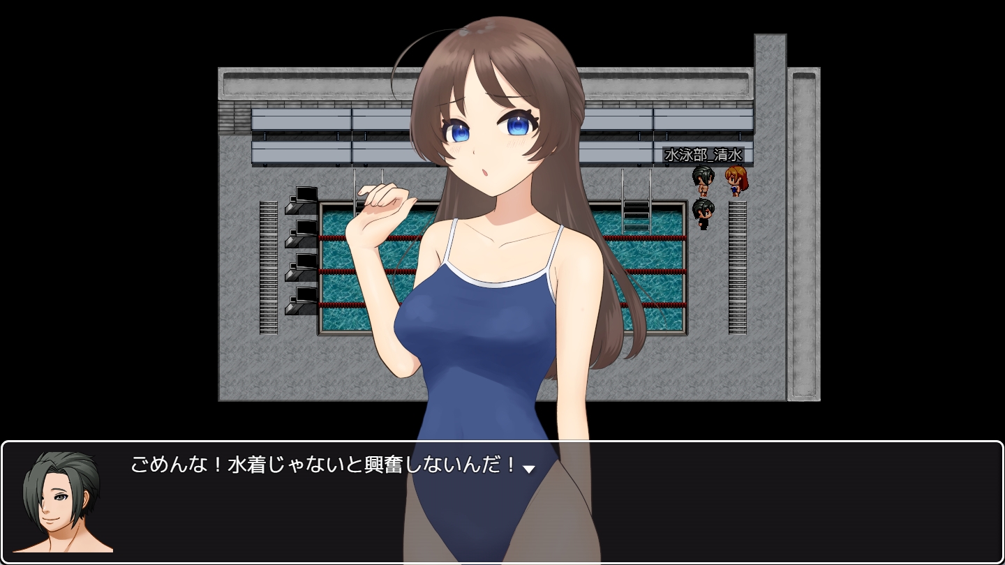 日式RPG/新作丨 和女友一起量丁丁～班上男生的丁丁尺寸表～ 僕の彼女とチン長測定～クラスの男子のチンポ定規～ AI汉化版 【20250723】 游戏截图 1
