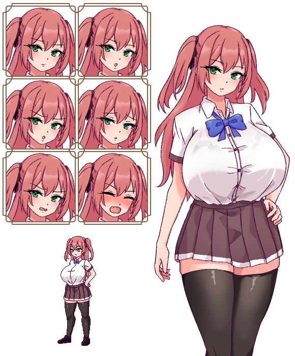 曰式RPG/新汉化丨旧校舍的大妖怪/旧校舎の大妖怪  V24.08.09 PC+安卓 AI汉化版 【20250821】 游戏截图 8