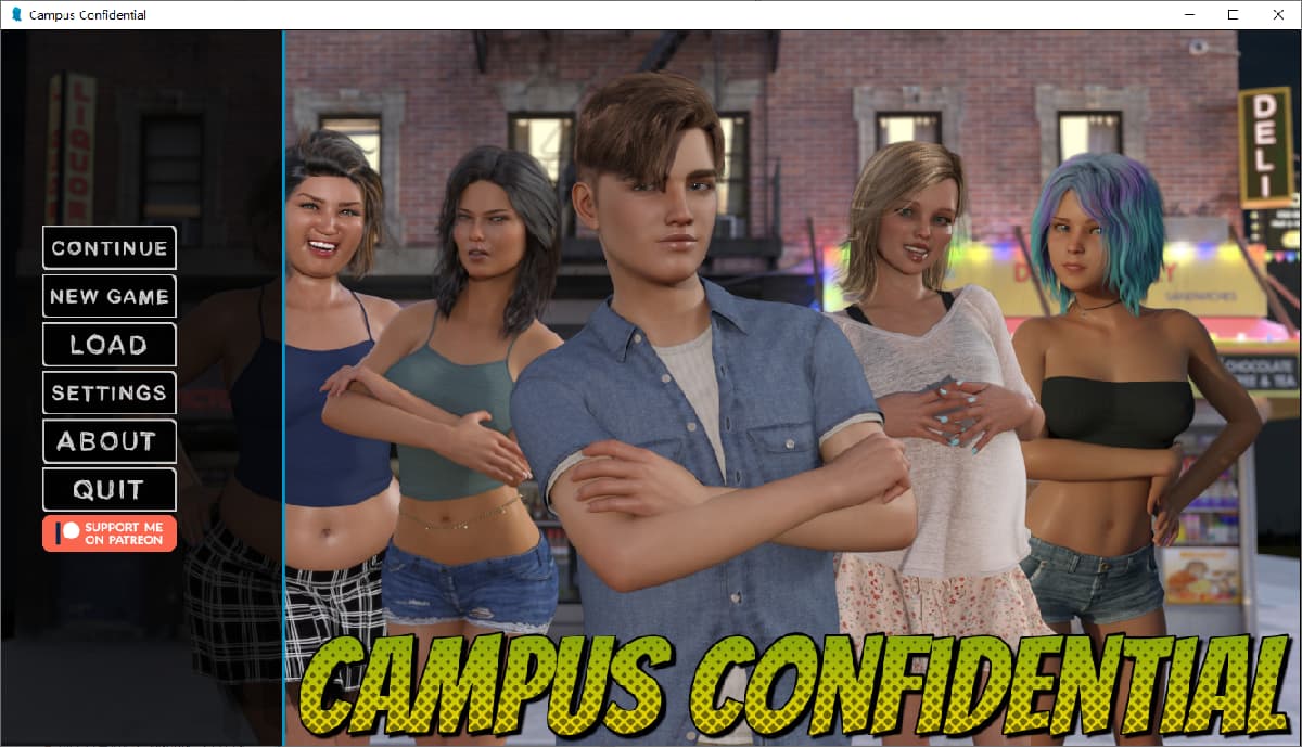 SLG/汉化丨校园机密 Campus Confidential-0.35 【20250829】 游戏截图 2