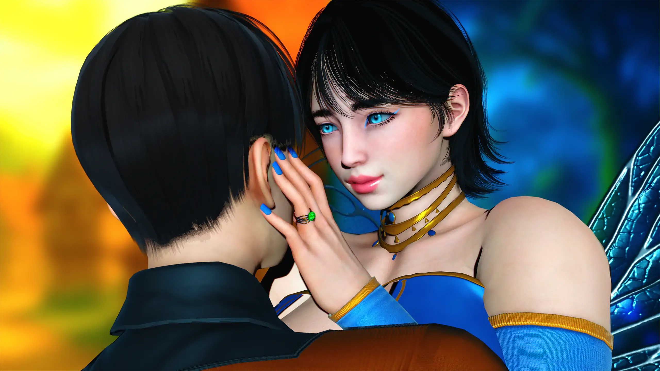 巨乳SLG/汉化/NTR丨荆棘之翼 Thorns Beneath the Wings V0.5 AI汉化版【20250906】 游戏截图 4