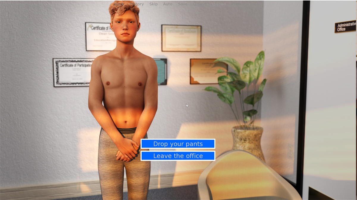 欧美SLG汉化3D丨注定要上大学 Bound to College v0.6.9【20240325】 游戏截图 1