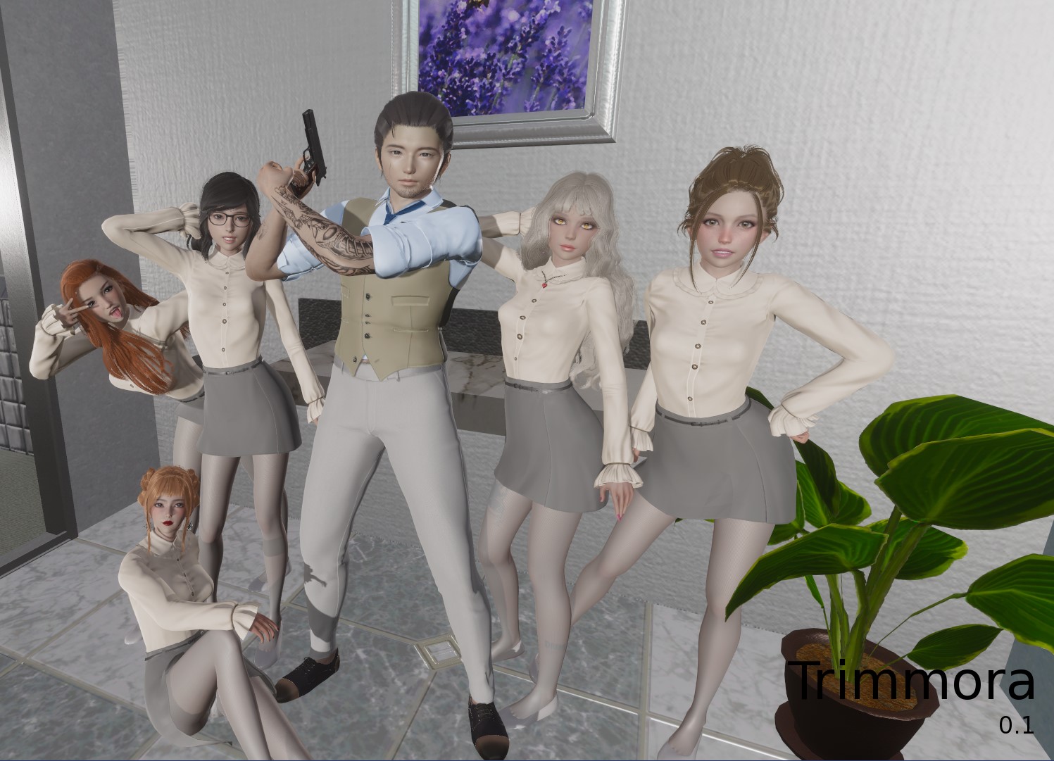 【欧美SLG汉化3D】特里莫拉 Trimmora v0.1 汉化版 游戏截图 3