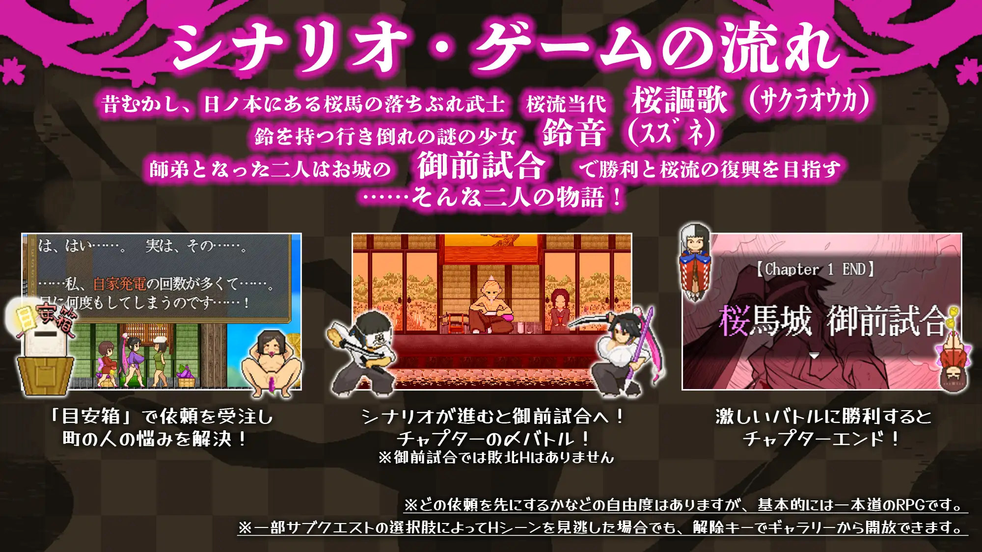 RPG/AI汉化丨 樱花御前 桜御前 Ver1.05  --礼包码：803823 【20241015】 游戏截图 5