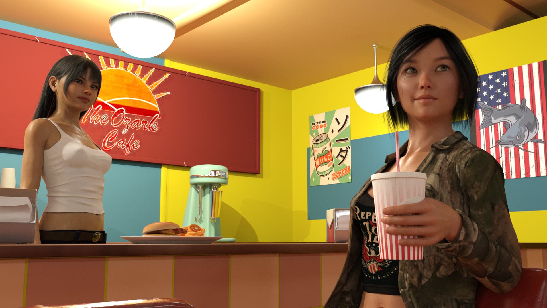 欧美SLG/动态/更新丨 假小子至上 Tomboy Supremacy v0.7b 汉化版 【20241107】 游戏截图 1