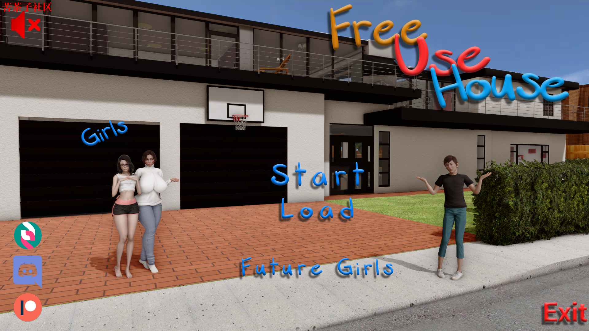欧美SLG汉化动态 |  免费使用房屋 Free Use House v0.0.2f 【20230514】 游戏截图 3