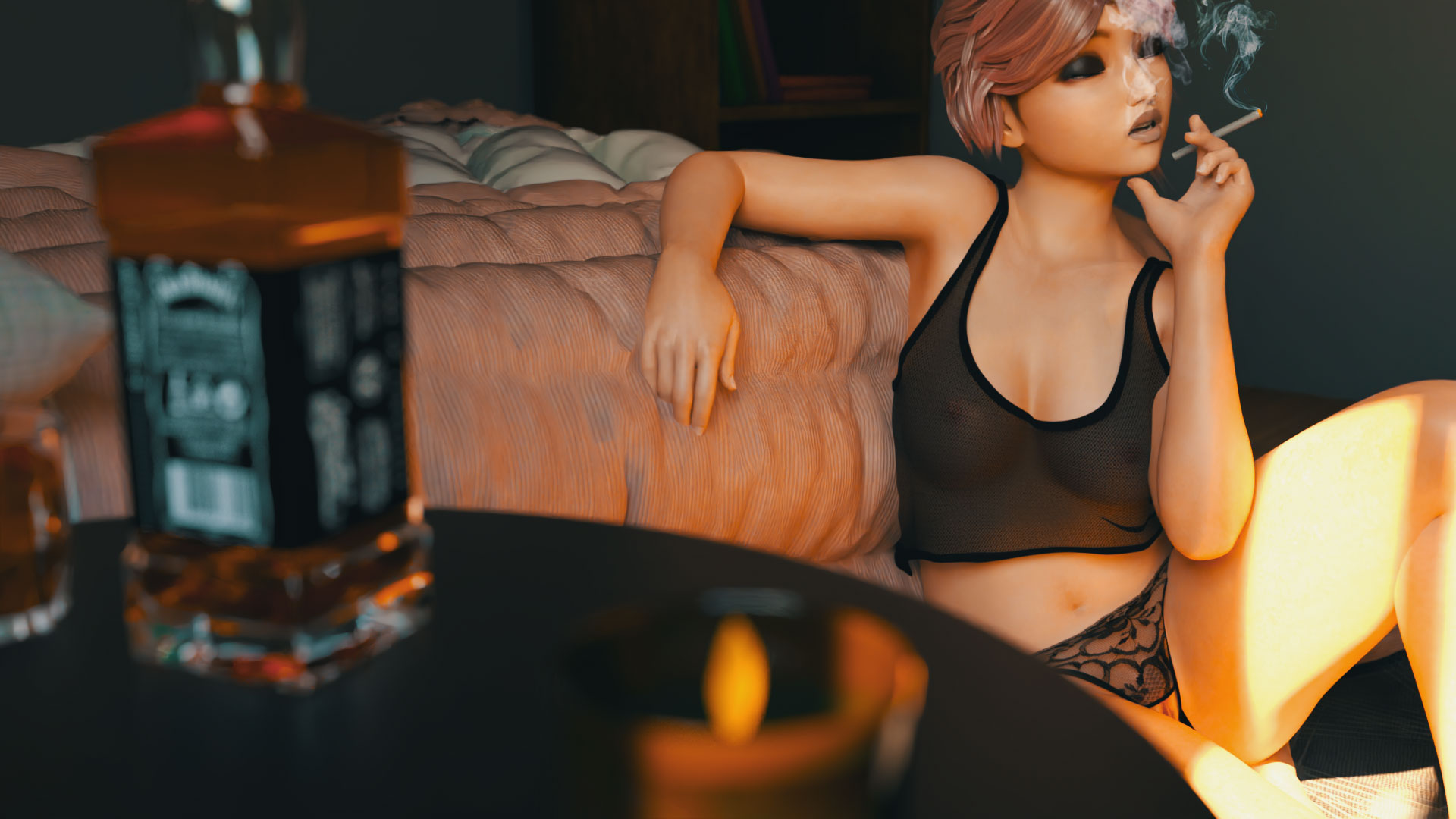 欧美SLG汉化3D丨不要离开我 Don’t Leave My Side  v0.1【20240115】 游戏截图 3