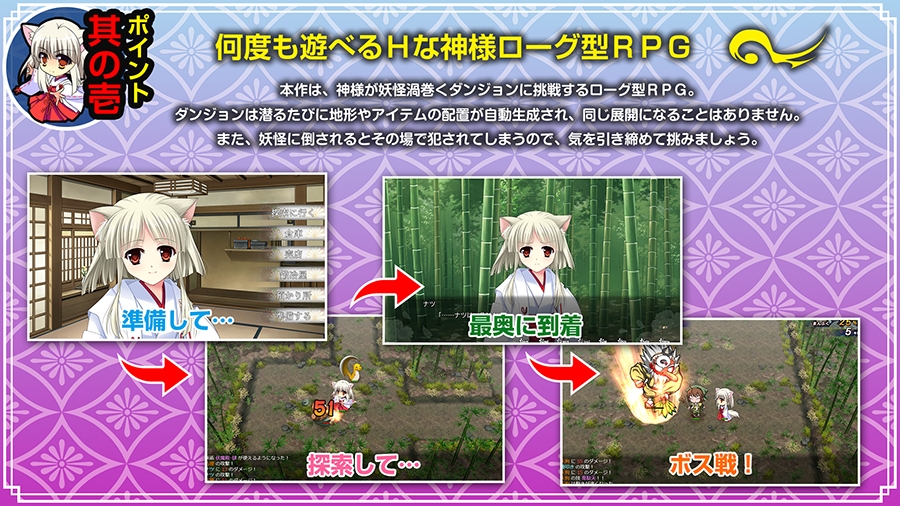ARPG/新作/有动画丨神楽黎明記 ～ナツの章～ 弐【20230805】 游戏截图 6