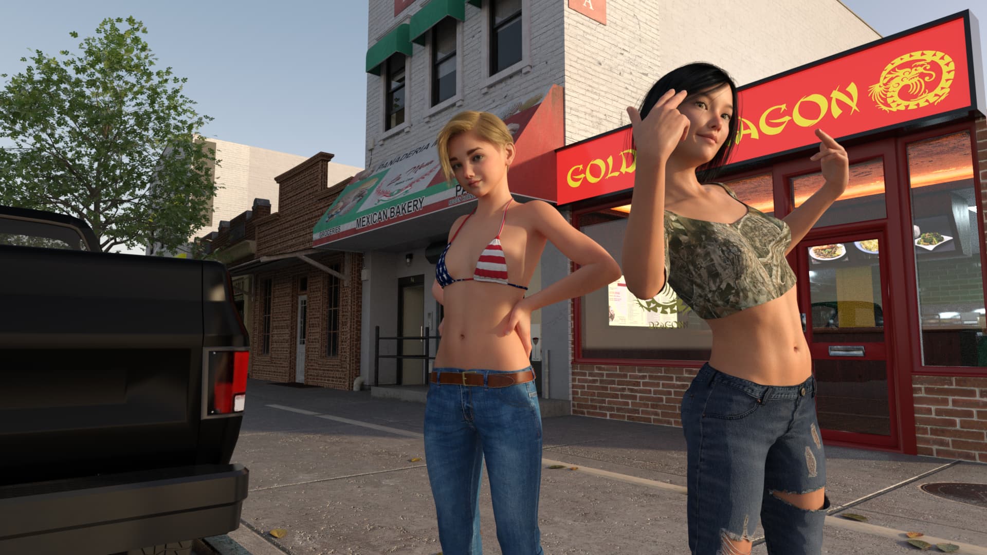 欧美SLG/动态/更新丨 假小子至上 Tomboy Supremacy v0.7b 汉化版 【20241107】 游戏截图 5