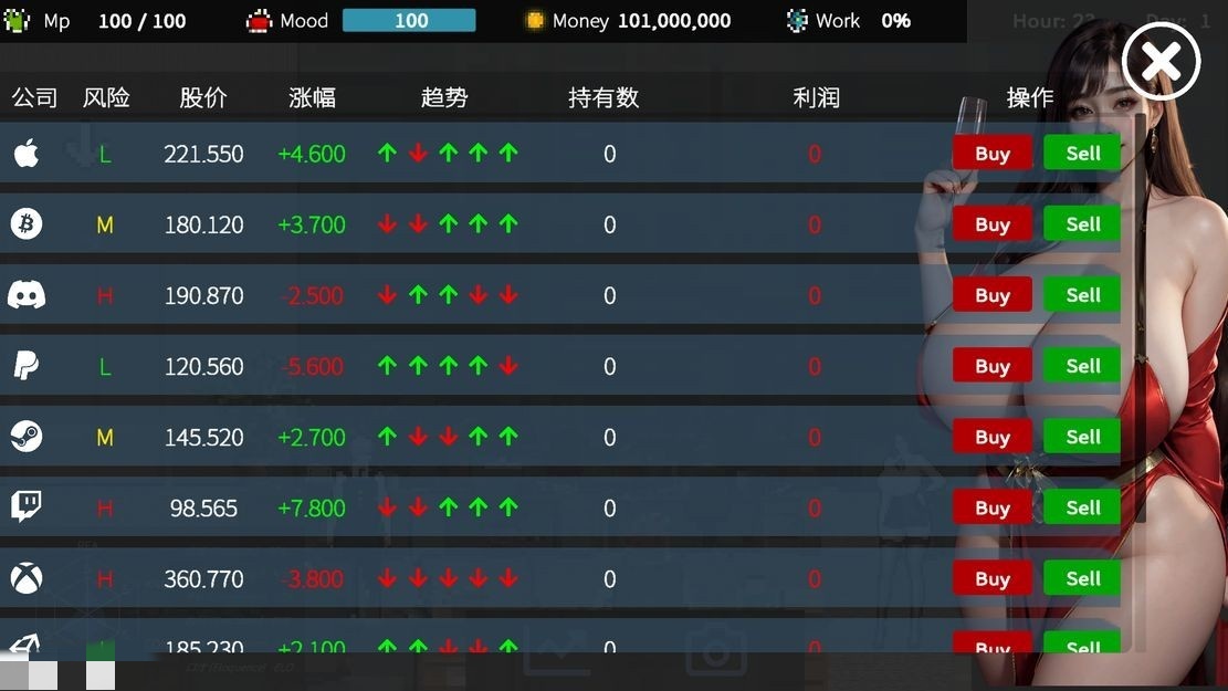 亚洲风SLG/动态/更新丨 拜托了,老板！ Please,Boss! Build.16127737 STEAM官中版 【20241027】 游戏截图 1