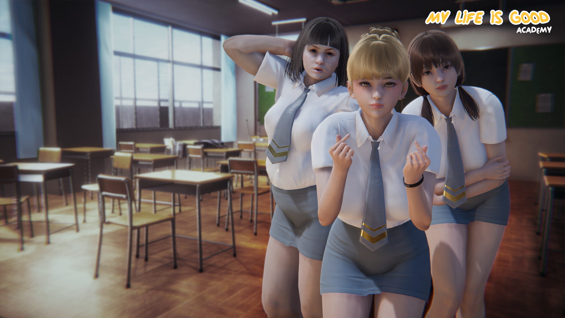 我的生活很好：学院 My Life Is Good Academy v0.02.7 游戏截图 3