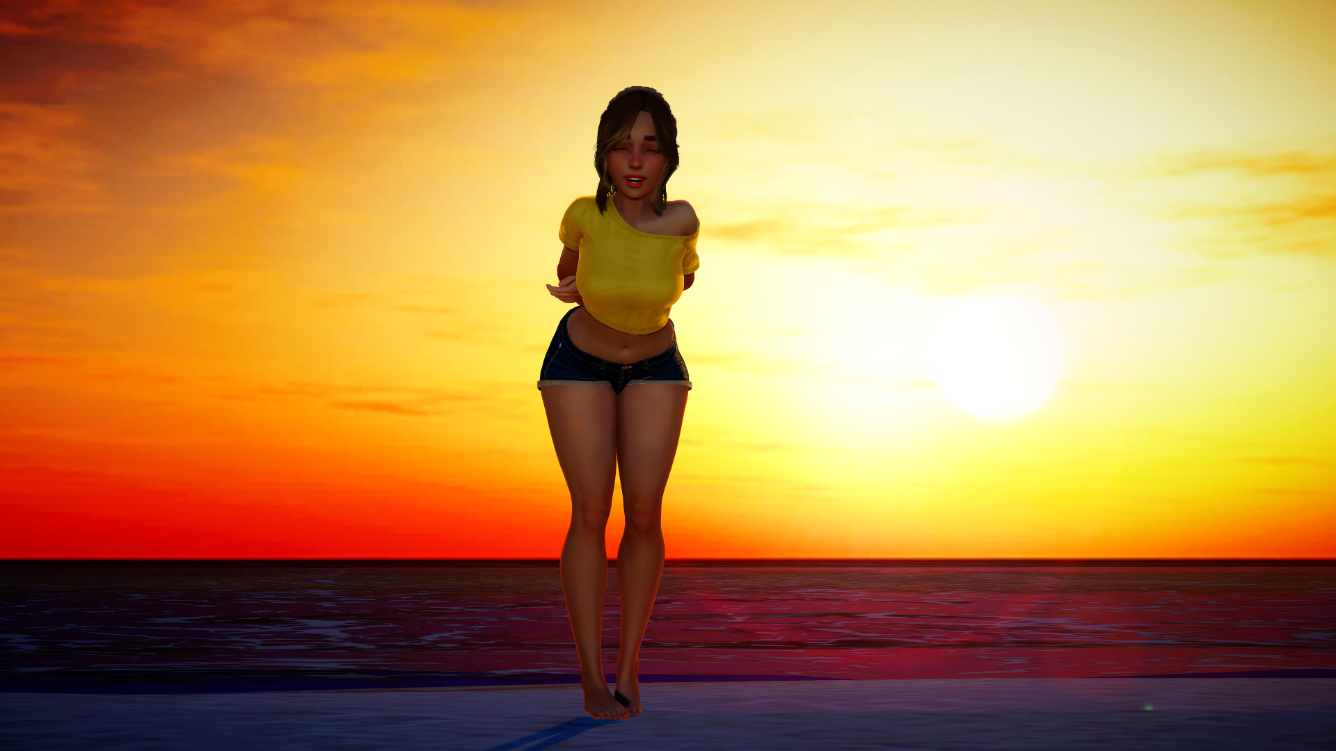 红空下的心动：码农的求爱（Hearts under the Red Sky）v0.2.1 精翻汉化 游戏截图 7