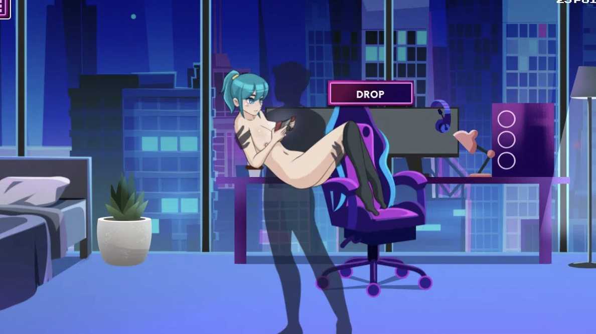 SLG/双端丨和网瘾少女的夜晚/Nightgamer【20241112】 游戏截图 6