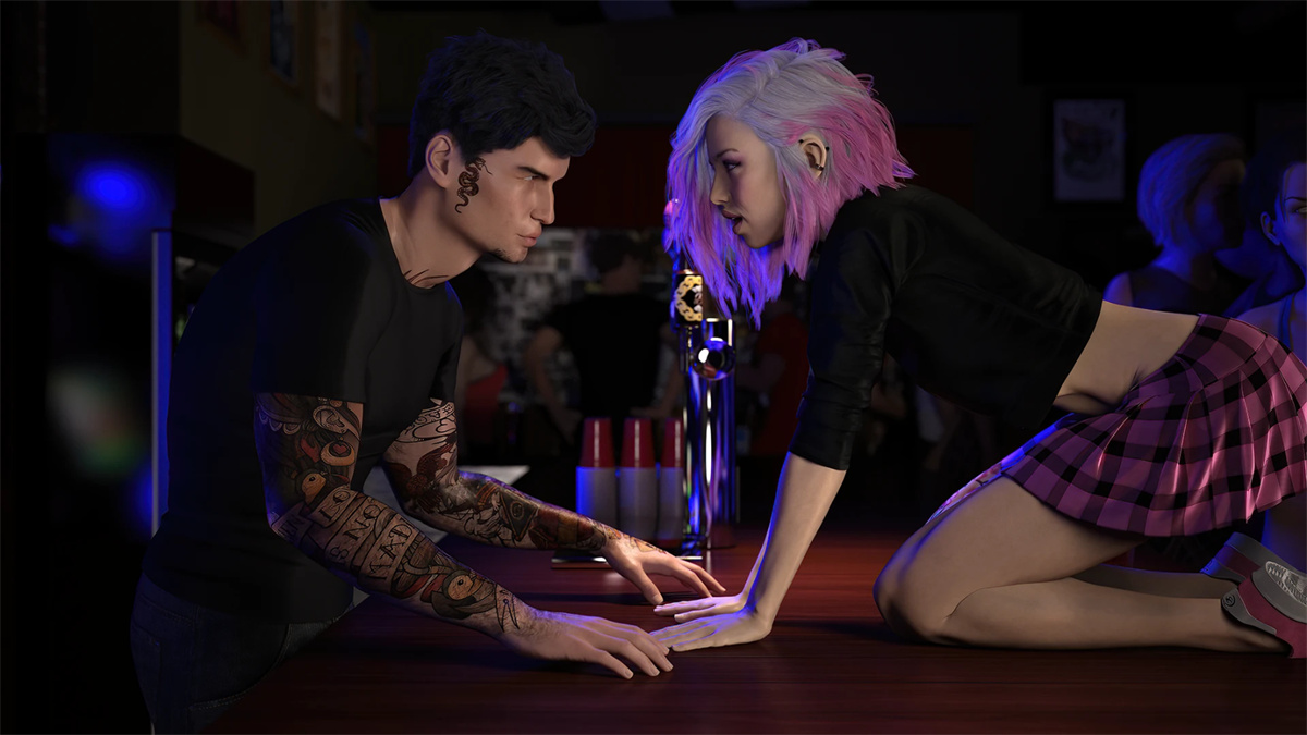 欧美SLG/汉化/动态丨悍妇休息室/地狱猫休息室The Hellcat Lounge  v0.3.34【20240527】 游戏截图 1