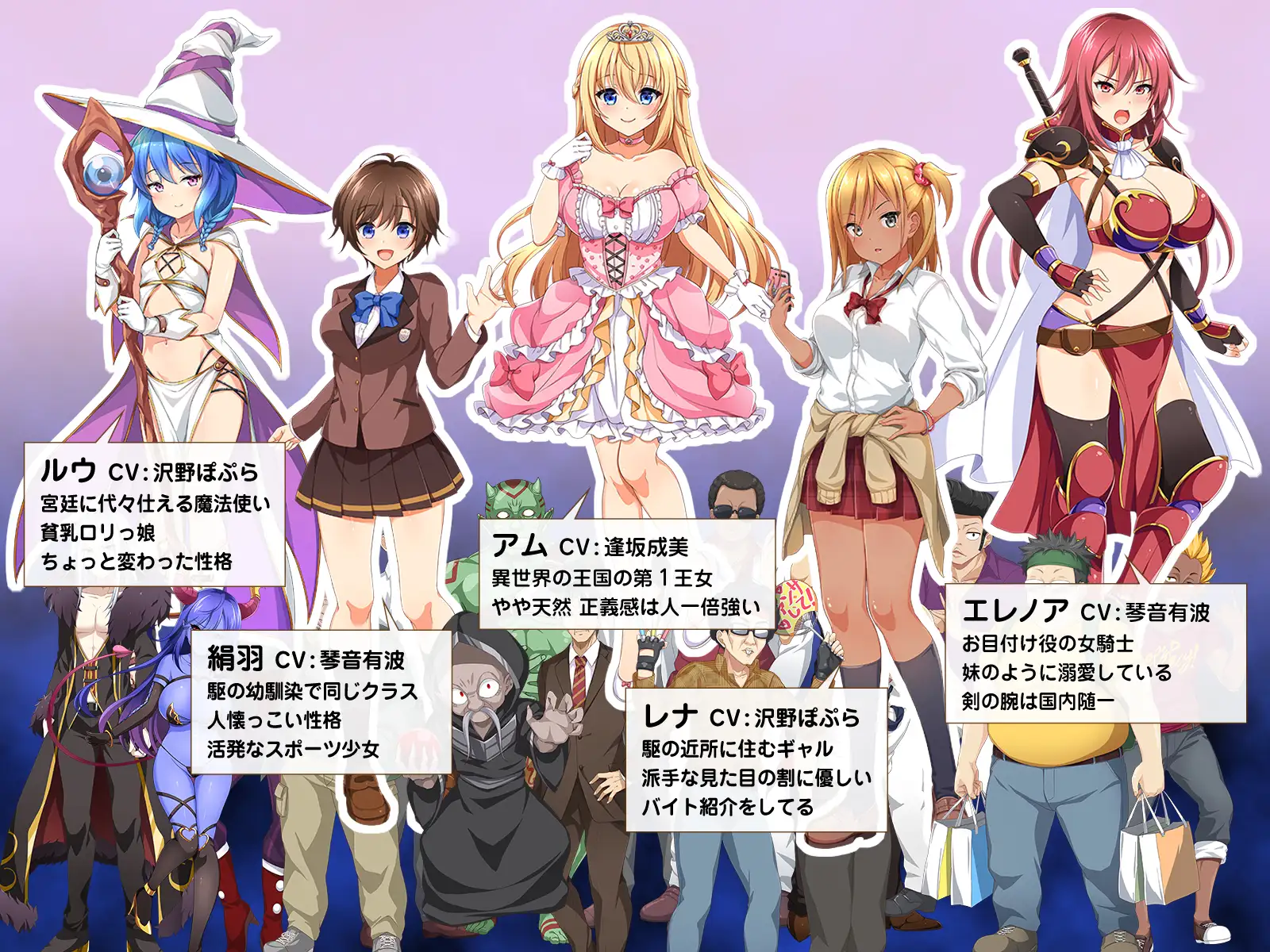 日式RPG/淫堕丨 异世界公主降临现世！ 異世界の姫さま現世にイク!～知らない世界で言われるがまま～ V1.0 作弊码685523【20240925】 游戏截图 5