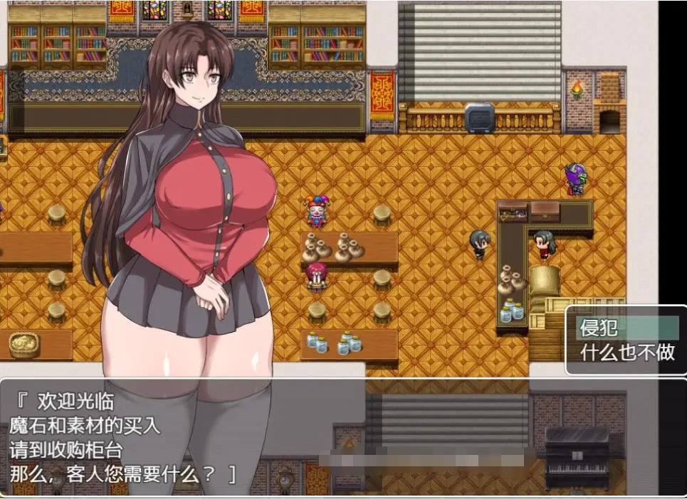 探索RPG/汉化 | NPC歼2：随意侵犯无抵抗女孩子的世界2！精翻汉化版【20230514】 游戏截图 3