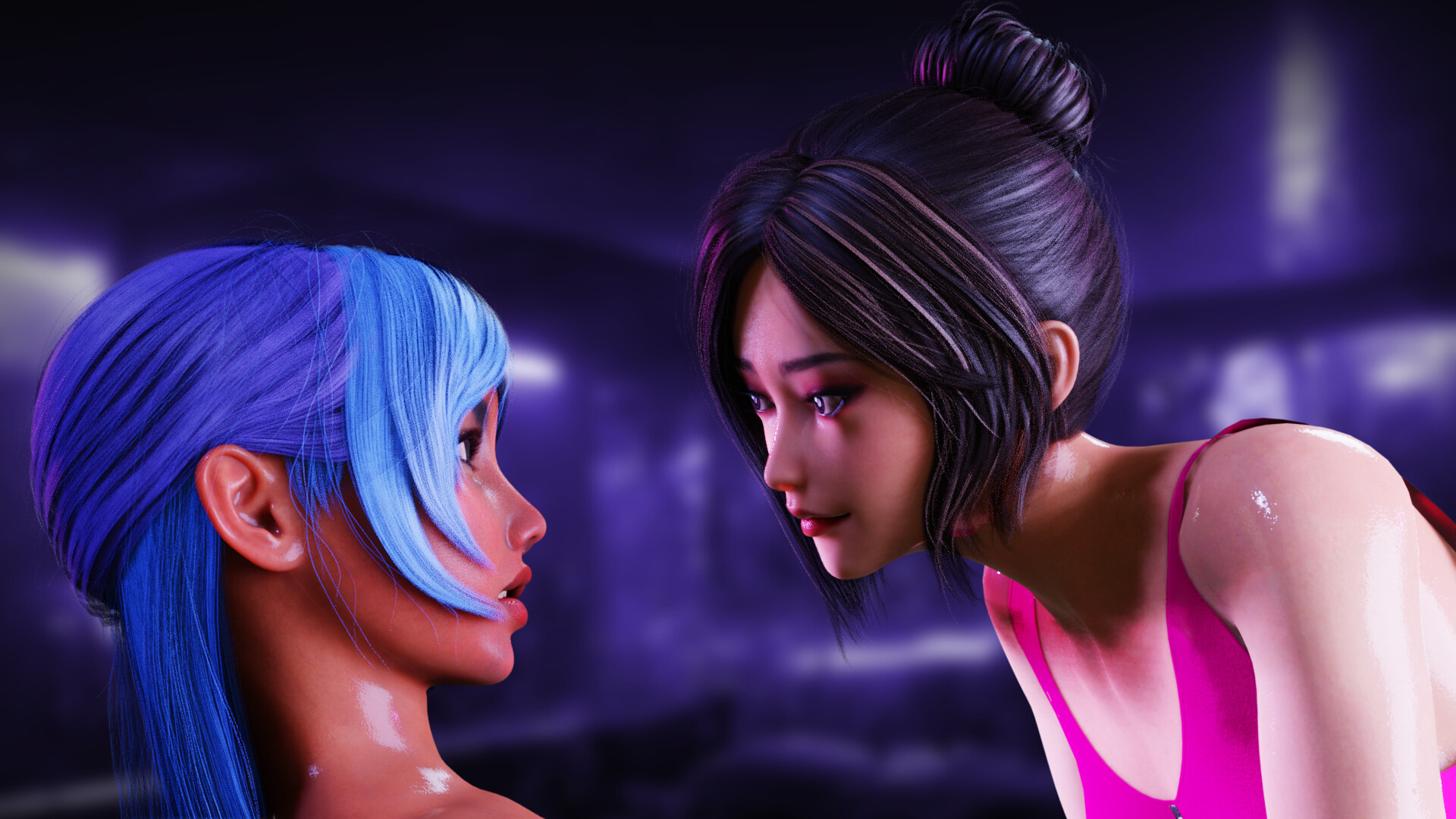 CyberFuck 2069 <百合无修>【PC10月】 游戏截图 5
