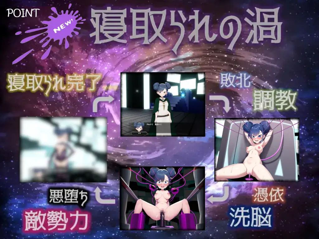 SLG/新作/机翻丨被引诱的伙伴们 アルフ・クエスト~魔に誘われる仲間たち【20231005】 游戏截图 1
