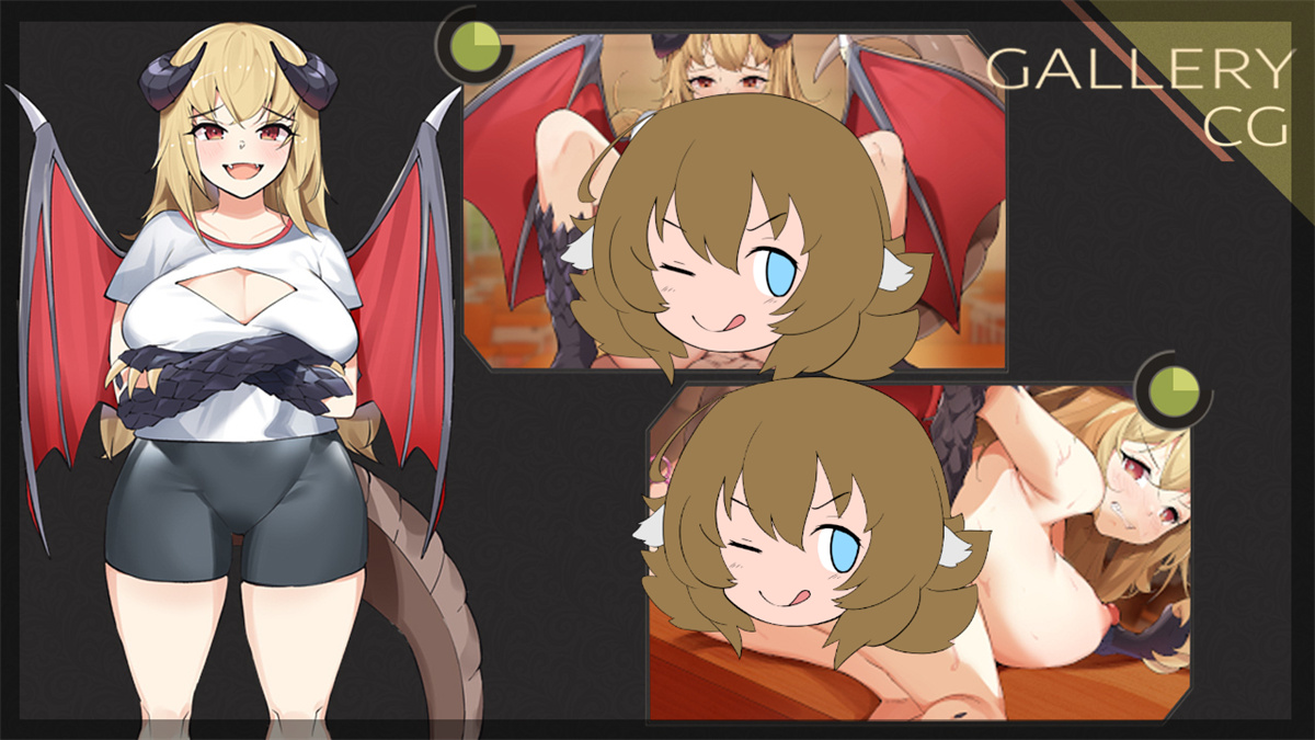 欧美SLG汉化动态丨屠龙：喷火暴君与她的对手相遇 Slay the Dragon! 1.0 The Fire-Breathing Tyrant Meets H【20240511】 游戏截图 1