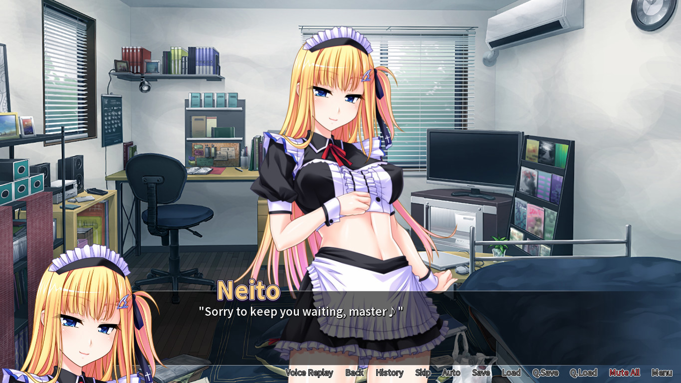 病娇女神银乱榨取：yandere-goddess 官方中文版【PC0901】 游戏截图 4