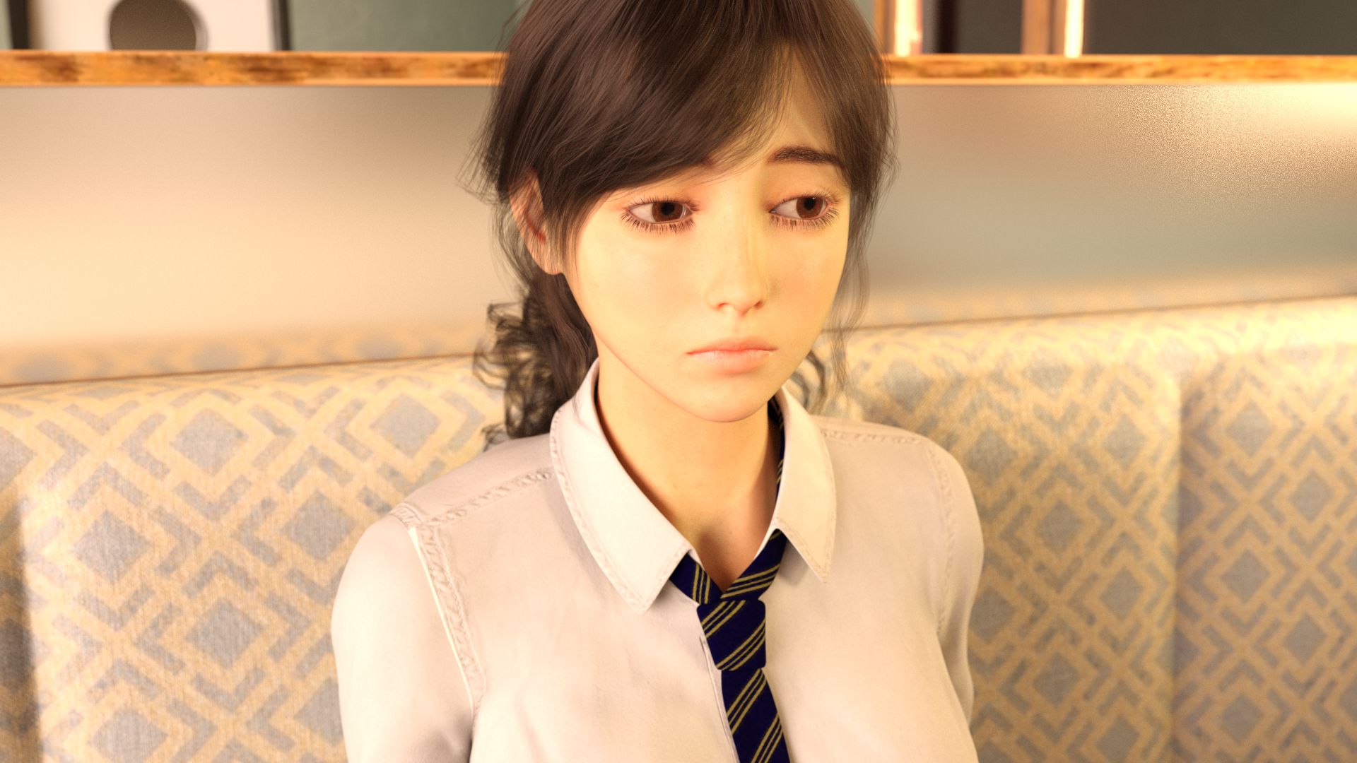 欧美SLG汉化动态丨裸体学校 Nudist School v0.9 【20231017】 游戏截图 7
