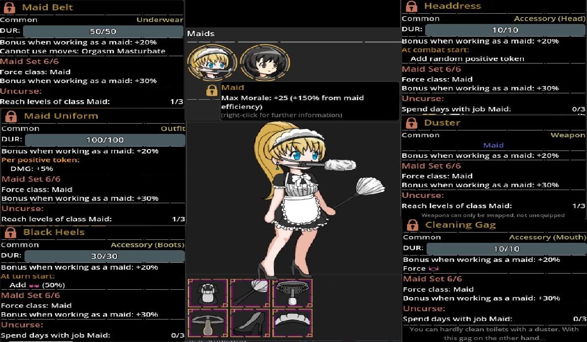 SLG动态丨淫欲地牢/Ero Dungeons V2.0官方中文步兵【20250123】 游戏截图 2
