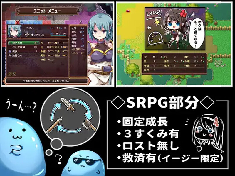 战旗RPG/幻想战场/2C丨战姬露露卡（戦姫ルルカ）V1.1 AI汉化+全CG【20240915】 游戏截图 6