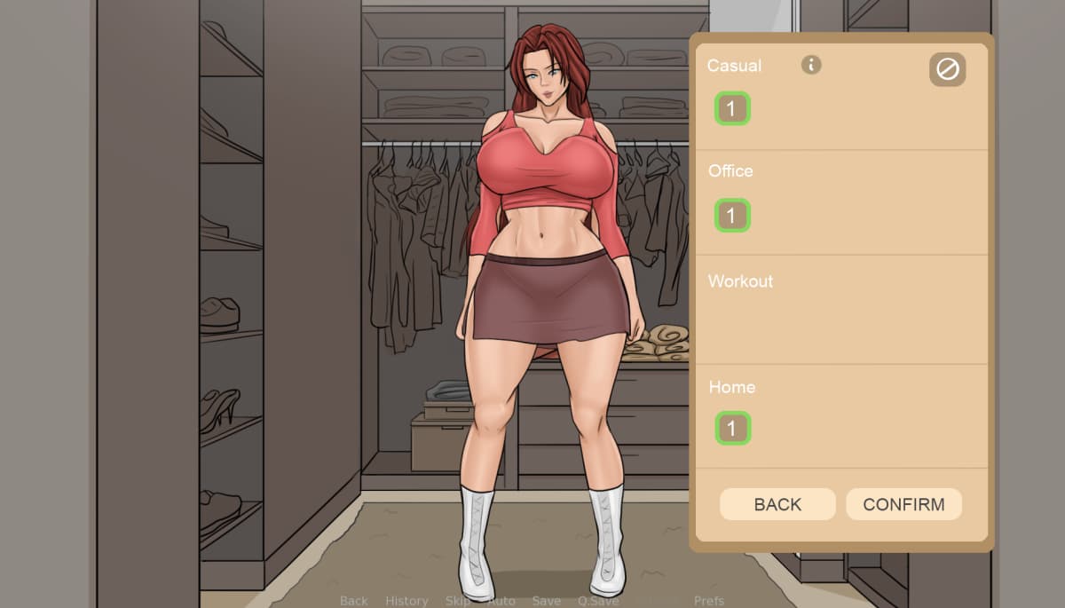 欧美SLG/汉化/动态丨伊娃的狂喜/Eva's Ecstasy V0.3 【20241216】 游戏截图 1