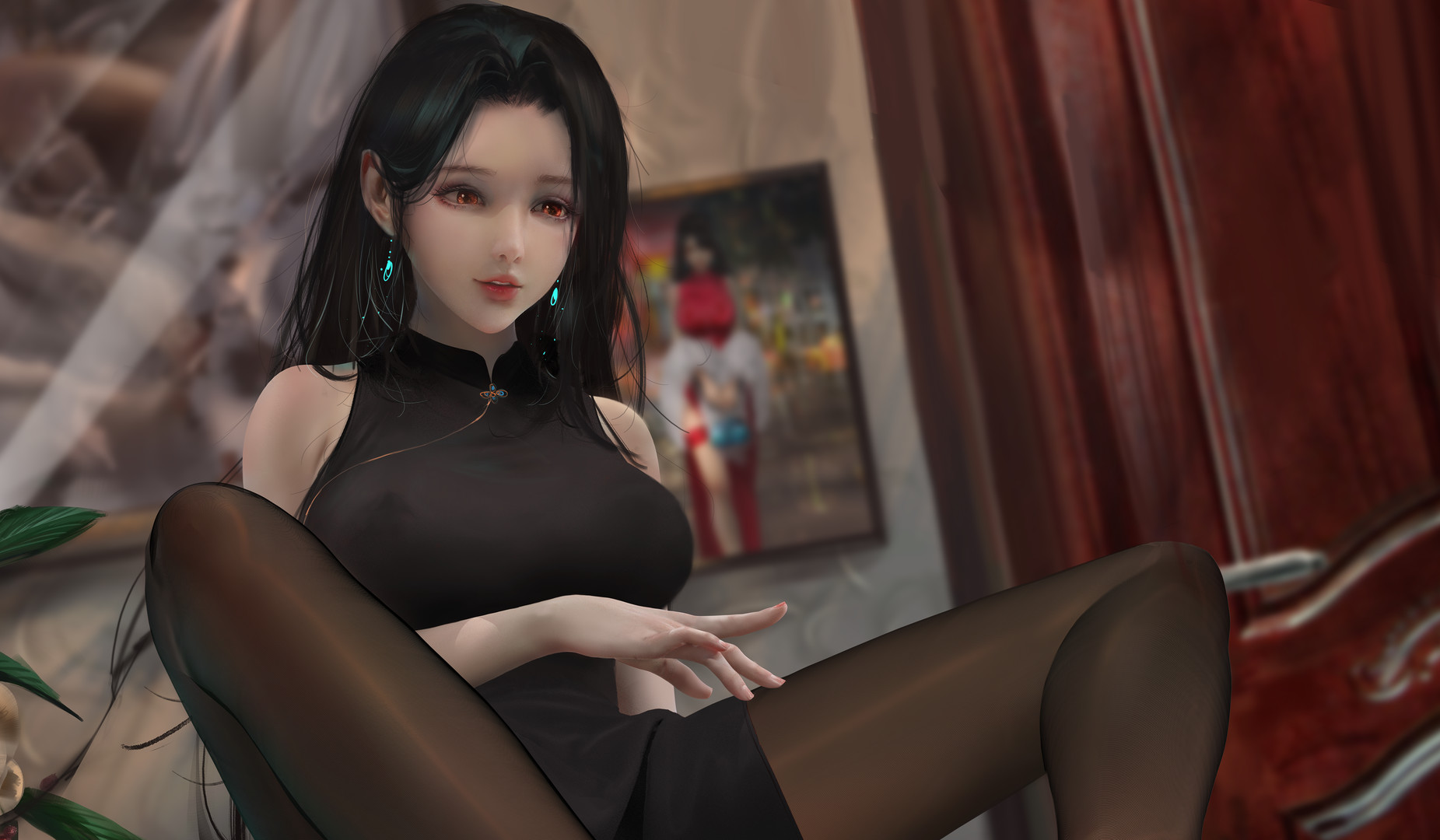3D互动解谜SLG/中文/全动态丨梦YUME2：不眠之夜 V23.08.11 官方中文步兵版-夢涵新故事DLC完结极致画风【20230818】 游戏截图 5
