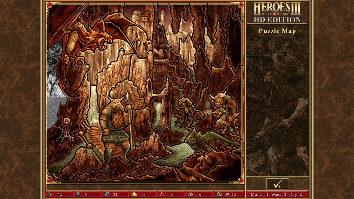 官中|新增元素城丨魔法门之英雄无敌3死亡阴影 / HEROES OF MIGHT AND MAGIC III HD 高清版【20240613】 游戏截图 8