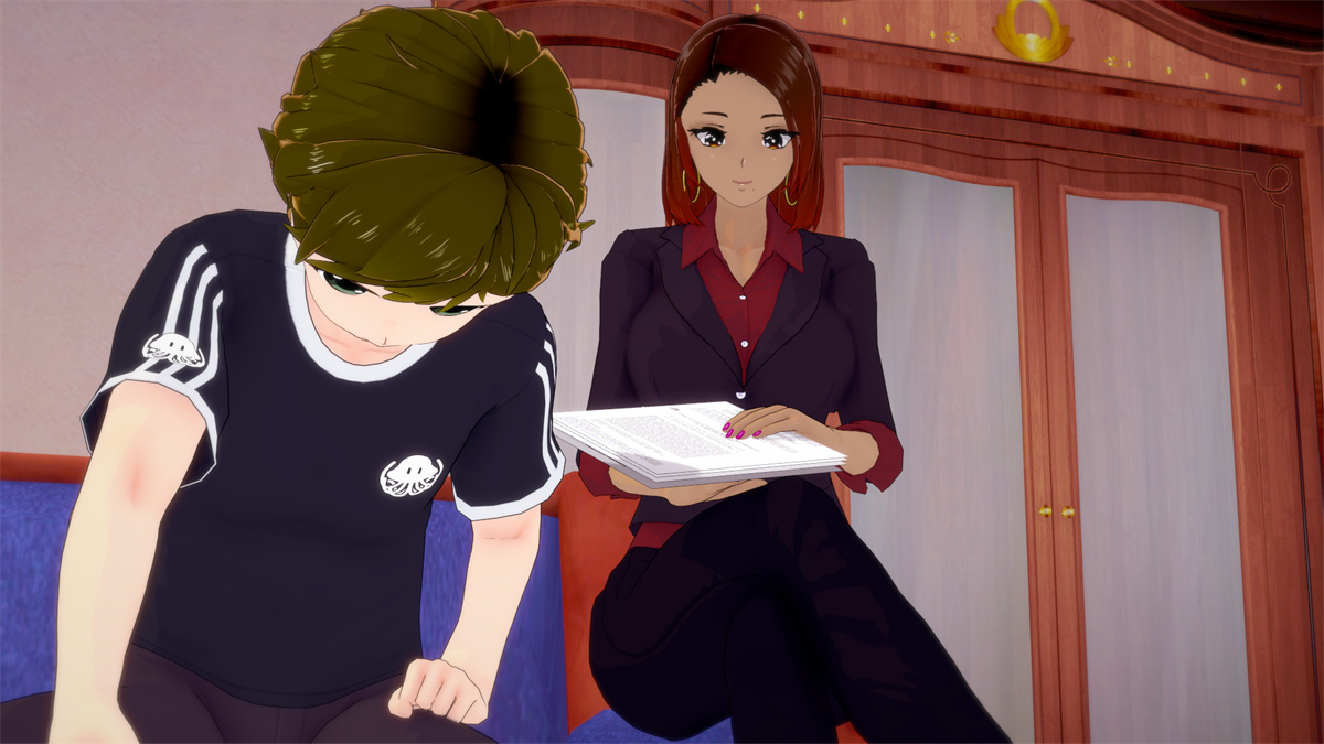 日系SLG/AIGPT汉化/3D丨大学时代的海岛之夜 College days Island nights v0.2【20241006】 游戏截图 4