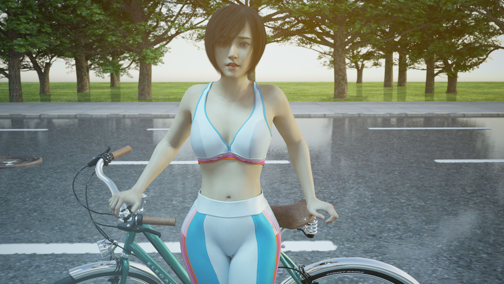 亚洲SLG汉化3D丨最热的夏天HottestSummerv0.1.1Fix丨【20230607】 游戏截图 2