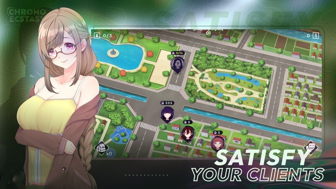亚洲风SLG/步兵/动态/更新丨 时间狂喜 时间停止 Chrono Ecstasy  V0.2.1 /汉化 机翻版 【20241014】 游戏截图 7