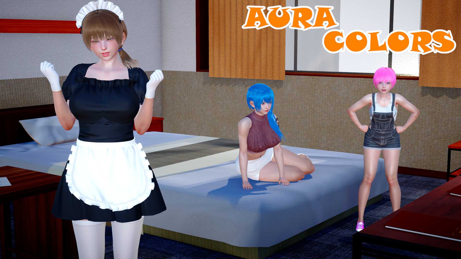 亚洲SLG汉化丨光环的颜色 Aura Colors  v0.9_Ep3【20240502】 游戏截图 6
