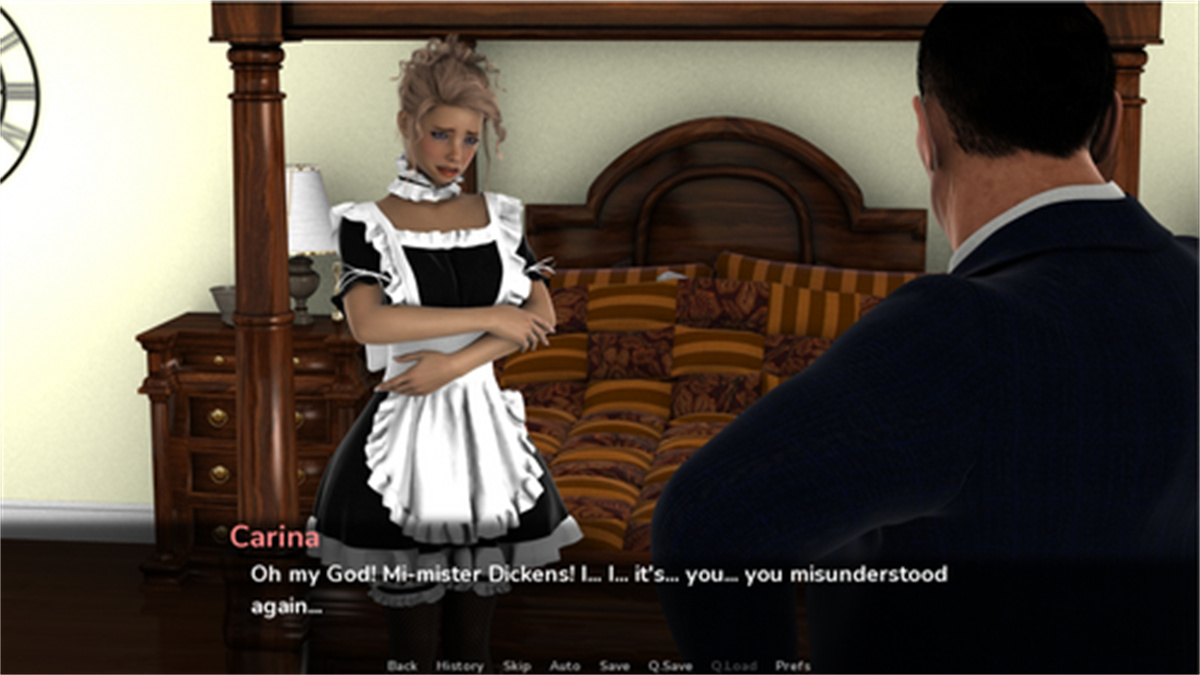 女仆卡丽娜的淫乱小故事（Carina the Maid）v1.0 精翻汉化 游戏截图 3