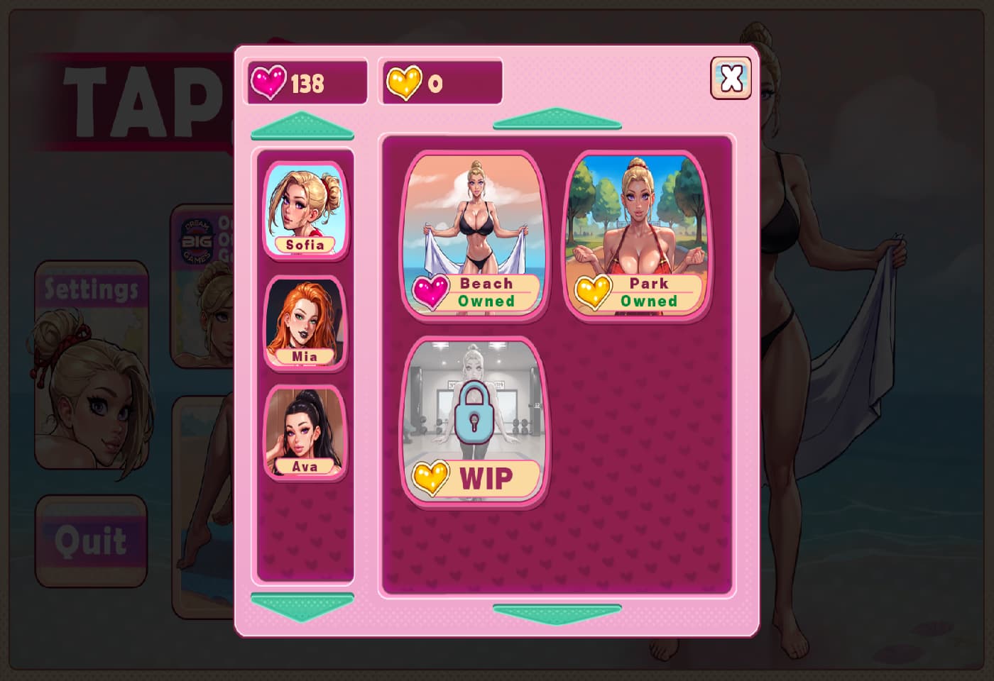 SLG/汉化丨点击 4 性爱/Tap 4 Sex/STEAM官方中文（517m）【20250314】_1 游戏截图 7