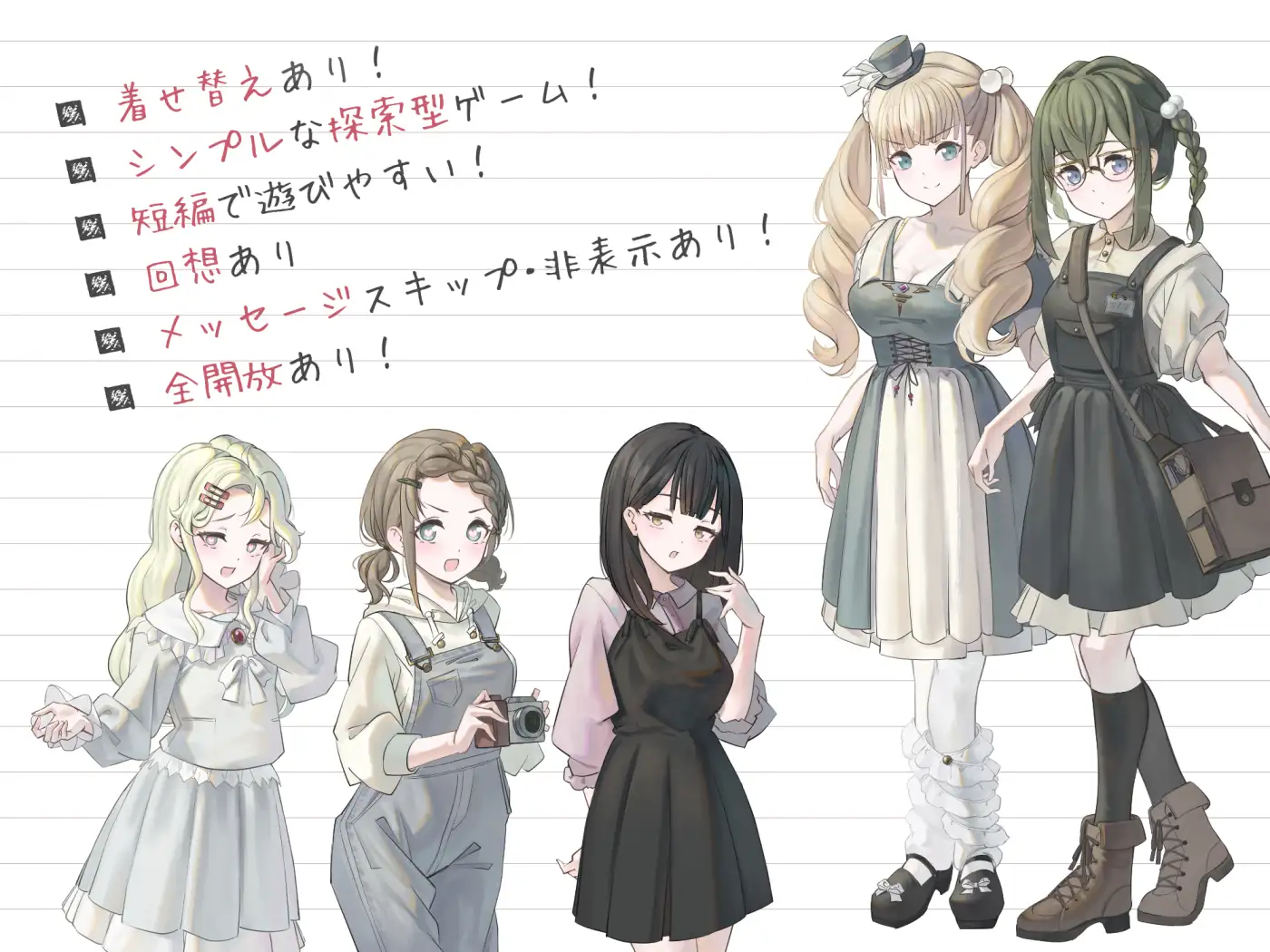 机翻/肛交/露出/动态/灌肠/换装/露出丨大小姐与杂货店老板/お嬢様と雑貨屋さん  Ver1.0【20241117】 游戏截图 1