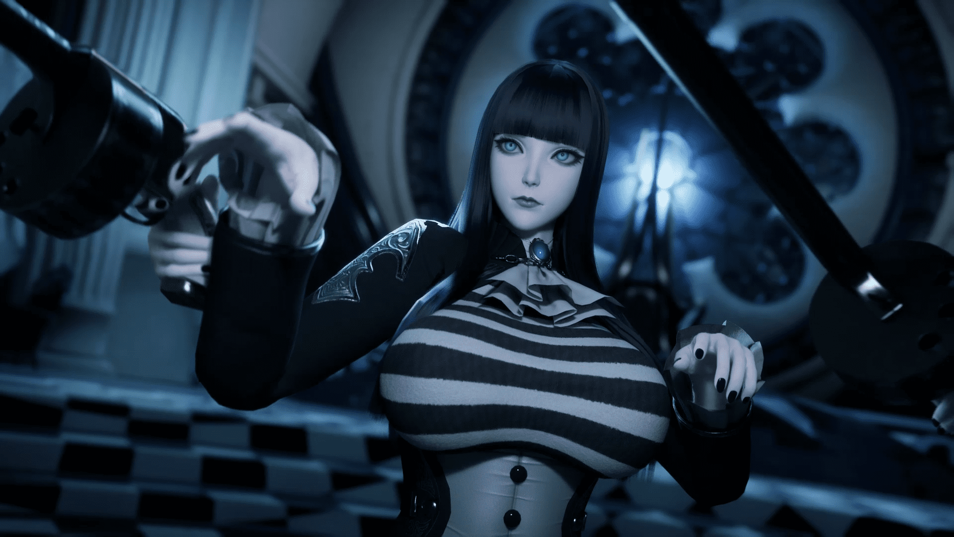 3D/官中丨 魔女的侵袭:库洛的房间 Under The Witch:Kuro's Room Ver0.3.3 v2024-11-26 【20241202】 游戏截图 3