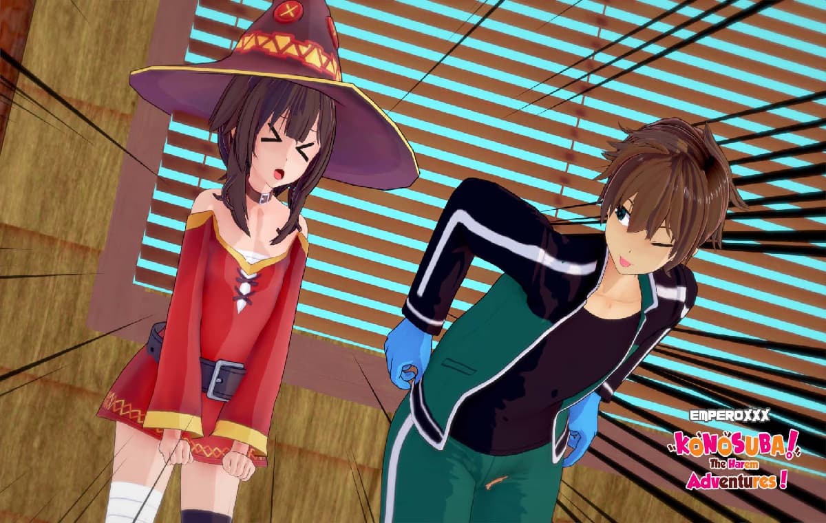 亚洲风SLG/同人/更新丨 为美好的世界献上祝福：后宫大冒险 KonoSuba - The Harem Adventures v2.5b  汉化版【20250403】_1 游戏截图 3