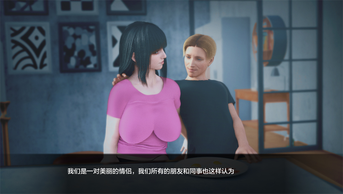 欧美SLGAIGPT汉化丨欲望之影Shadows of Desire – Unoffical Ren’Py Port  Update 1【20240418】 游戏截图 8