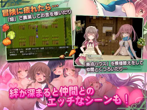 精翻/安卓joi/巨乳/百合/600MB丨希蒂与远古之森/セイディといにしえの森  Ver 2.05【20241107】 游戏截图 2