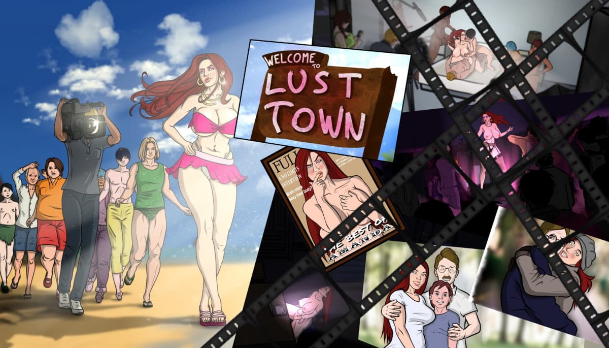 SLG/汉化丨欲望小镇阿曼达的色情之路 Lust Town，Amanda'Ss road to porn v1.0 PC+安卓汉化版 【20250822】 游戏截图 2