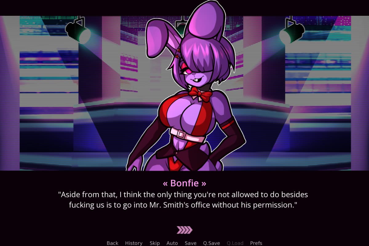 欧美SLG/新作丨 玩具熊的半月后宫  A Fortnight at Frenni Fazclaire's v1.0  官中版 【20250114】 游戏截图 6